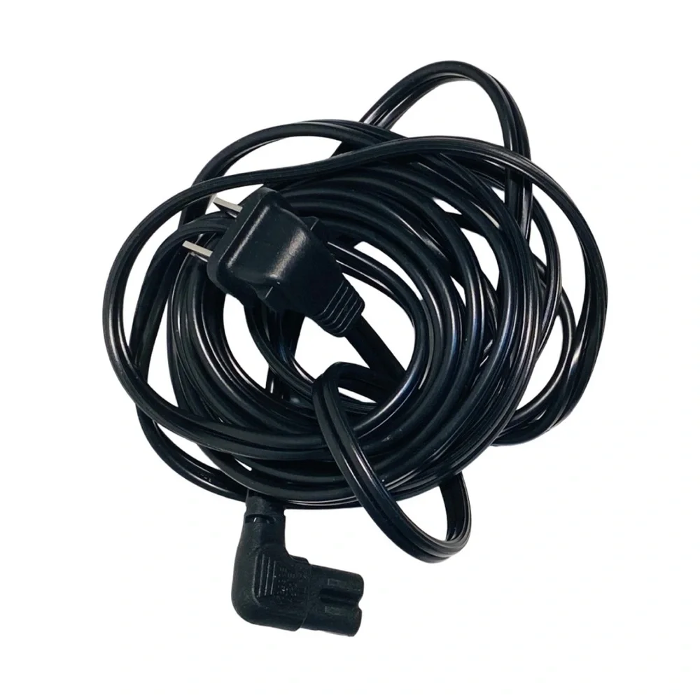 Black 2-Prong Indoor Notebook Power Cord (Good Condition) Laptop Charger Cable